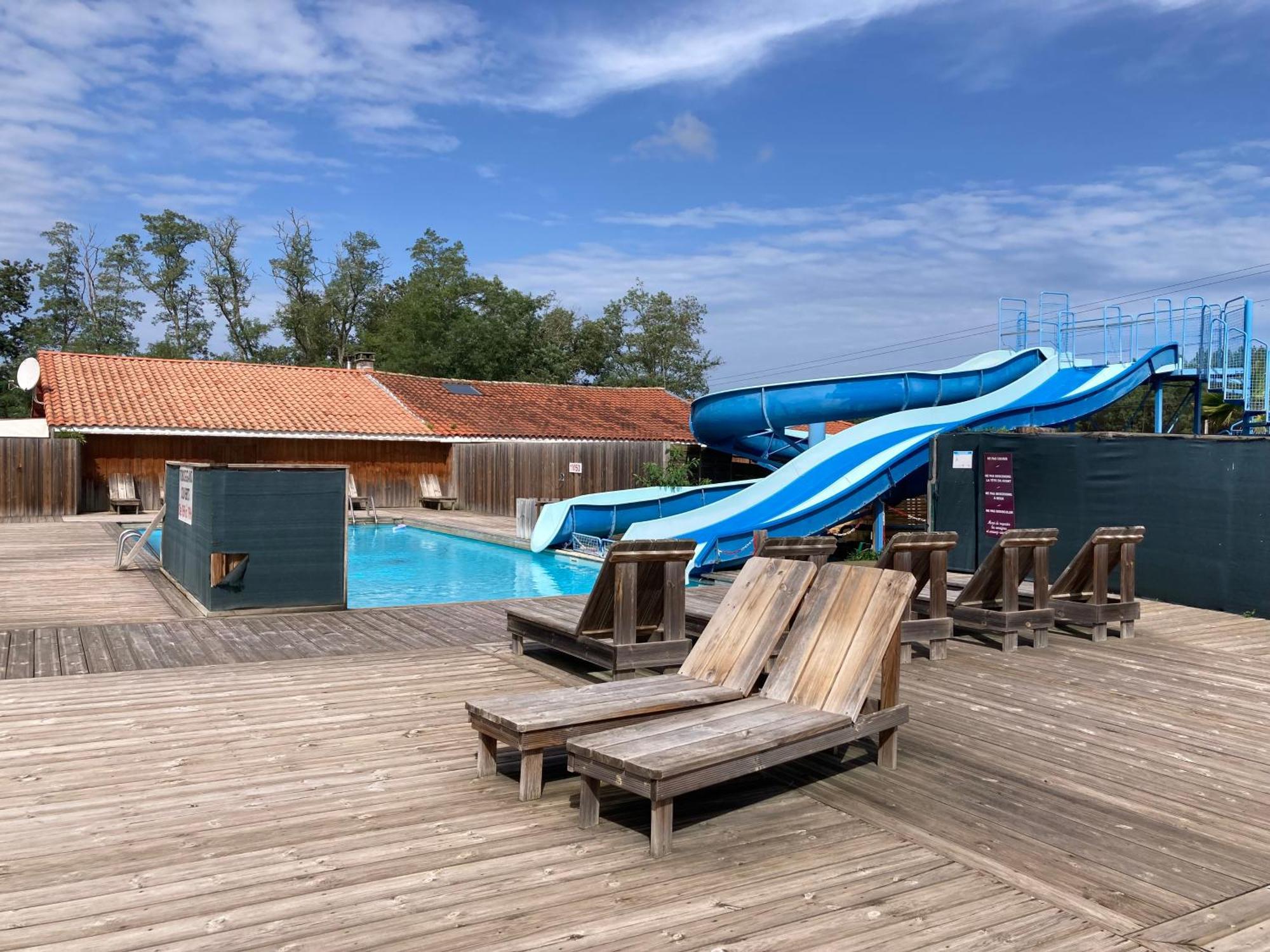 Mobilhome 6 Places - Mimizan - Camping La Lande Ngoại thất bức ảnh