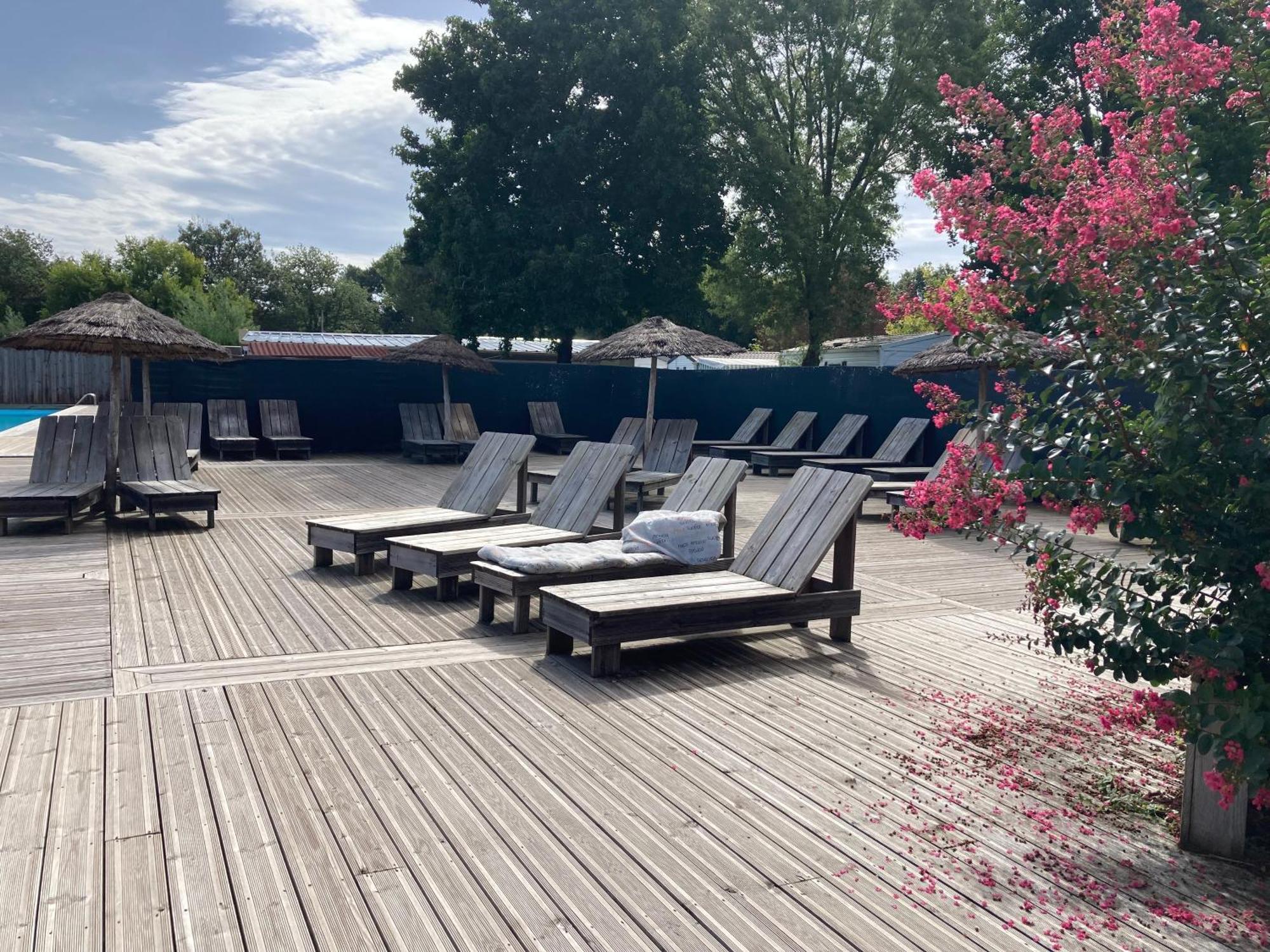 Mobilhome 6 Places - Mimizan - Camping La Lande Ngoại thất bức ảnh